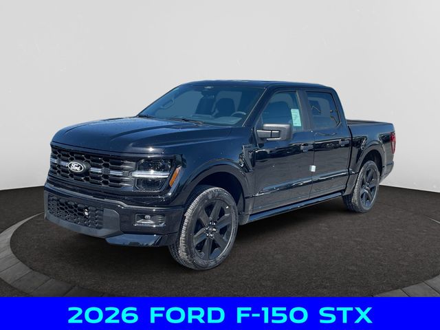 Black Metallic 2026 Ford F-150 Pickup Truck Four-Wheel Drive Automatic