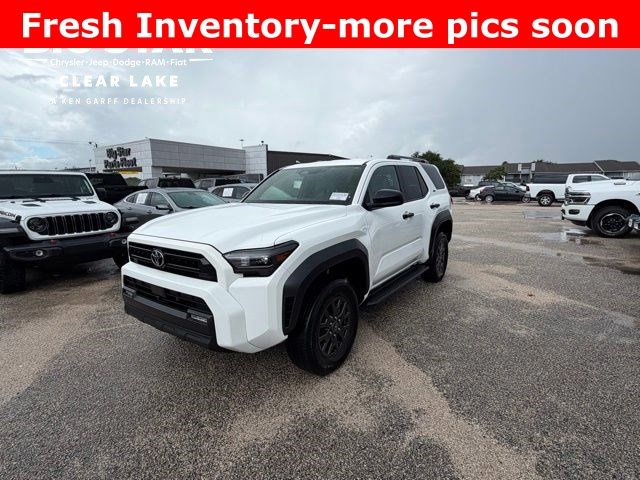 2025 Toyota 4Runner SR5 White at Bravo Nissan