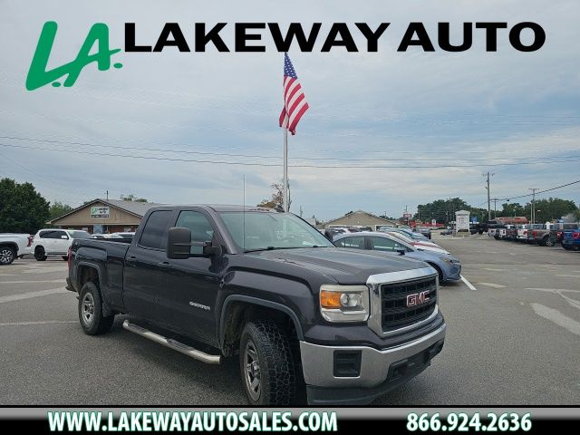 Gray (Iridium Metallic) 2015 GMC Sierra 1500 Pickup Truck Four-Wheel Drive 6-Speed Automatic Overdrive