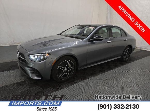 Selenite Gray Metallic 2023 Mercedes-Benz E-Class E 450 4MATIC Sedan All-Wheel Drive 9-Speed Automatic