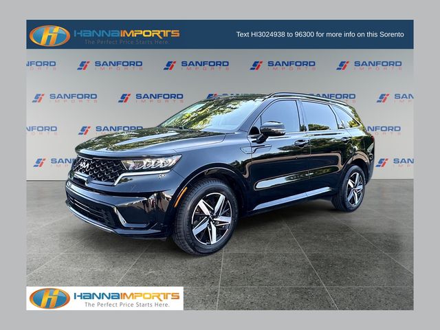 Ebony Black 2022 Kia Sorento SUV / Crossover Front-Wheel Drive 8-Speed Automatic