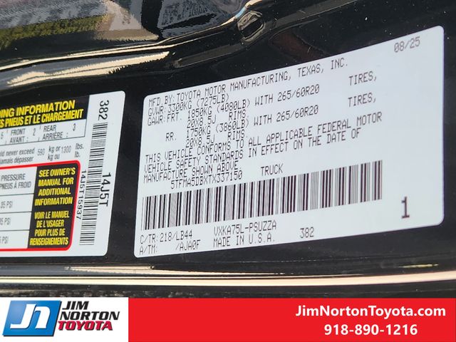 2026 Toyota Tundra 1794 Edition - Photo 34