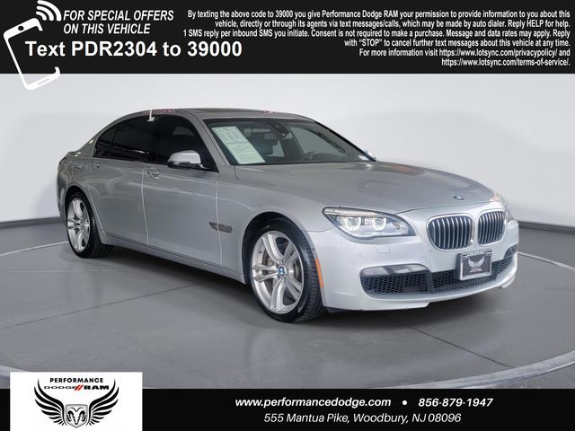 Silver 2014 BMW 7 Series 750Li xDrive AWD Sedan All-Wheel Drive 8-Speed Automatic