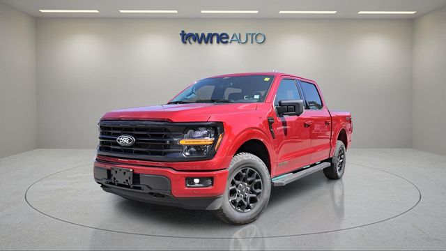 Red Metallic 2025 Ford F-150 Pickup Truck Four-Wheel Drive Automatic