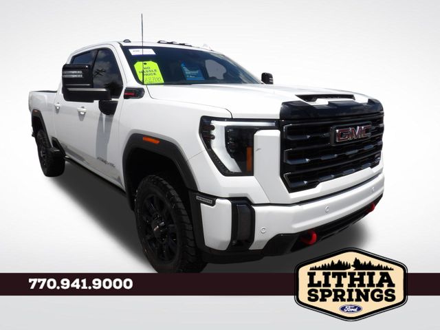Summit White 2024 GMC Sierra 3500HD Pickup Truck Four-Wheel Drive Automatic