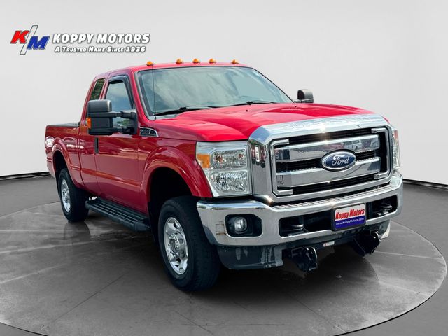 2012 Ford F250SD XLT - Vermillion Red exterior view 5