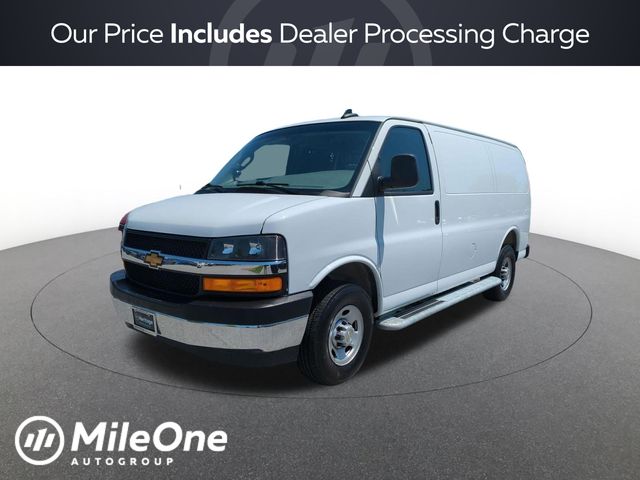 Summit White 2025 Chevrolet Express Cargo Van Rear-Wheel Drive 8-Speed Automatic Overdrive