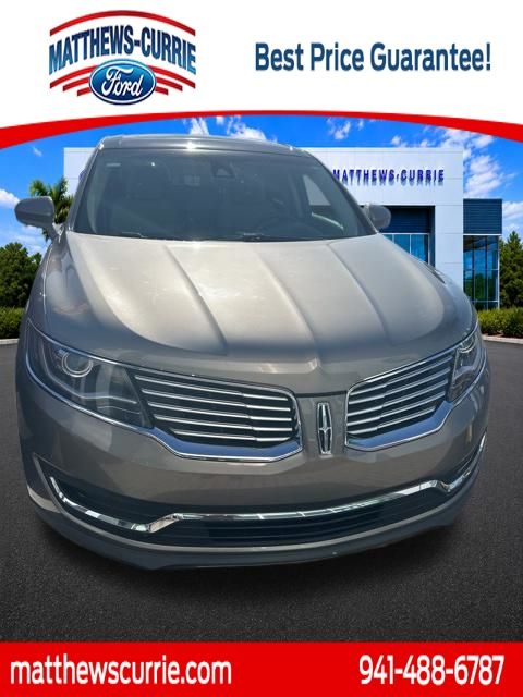 Luxe Metallic 2016 Lincoln MKX Reserve FWD SUV / Crossover Front-Wheel Drive 6-Speed Automatic