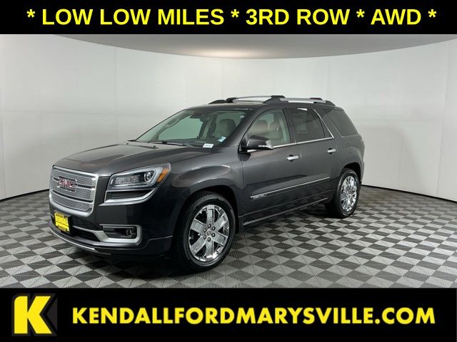 Gray (Iridium Metallic) 2014 GMC Acadia SUV / Crossover All-Wheel Drive 6-Speed Automatic