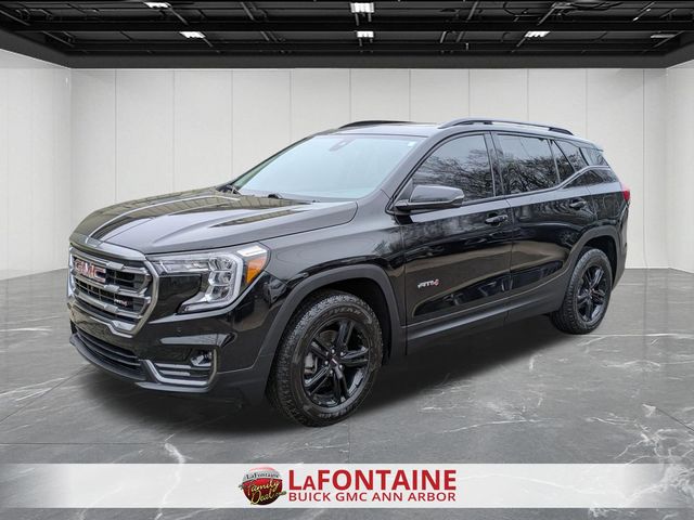 Black (Ebony Twilight Metallic) 2023 GMC Terrain AT4 AWD SUV / Crossover All-Wheel Drive 9-Speed Automatic