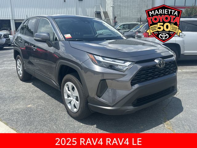 Magnetic Gray Metallic 2025 Toyota RAV4 SUV / Crossover Front-Wheel Drive 8-Speed Automatic