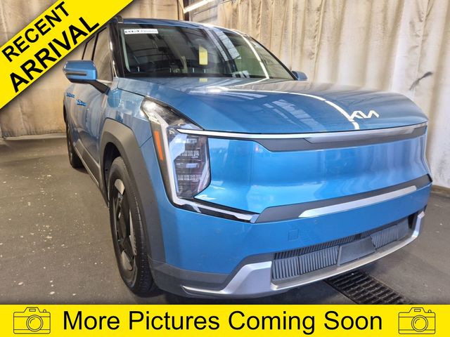 Ocean Blue 2024 Kia EV9 SUV / Crossover All-Wheel Drive 1-Speed Automatic