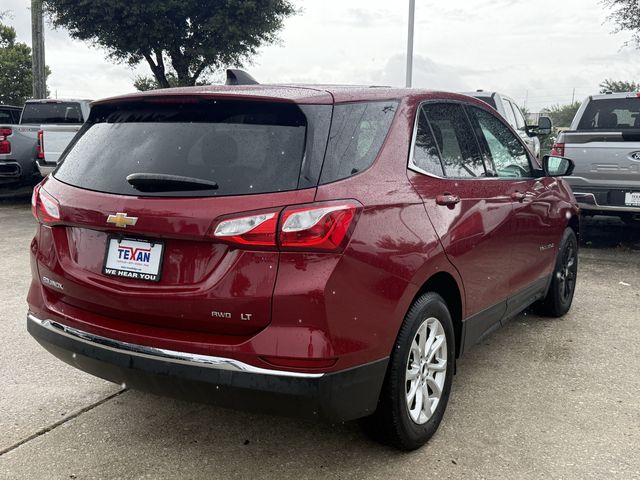 2018 Chevrolet Equinox LT Red at Durrett Motor Company