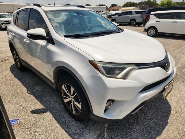 2017 Toyota RAV4 XLE White at Joe Myers Mazda Kia