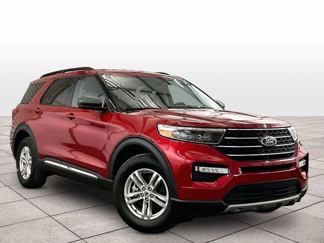 2023 Ford Explorer XLT Red at South Hills CDJR