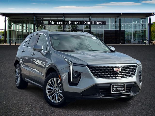 Argent Silver Metallic 2025 Cadillac XT4 Premium Luxury AWD SUV / Crossover Four-Wheel Drive 9-Speed Automatic