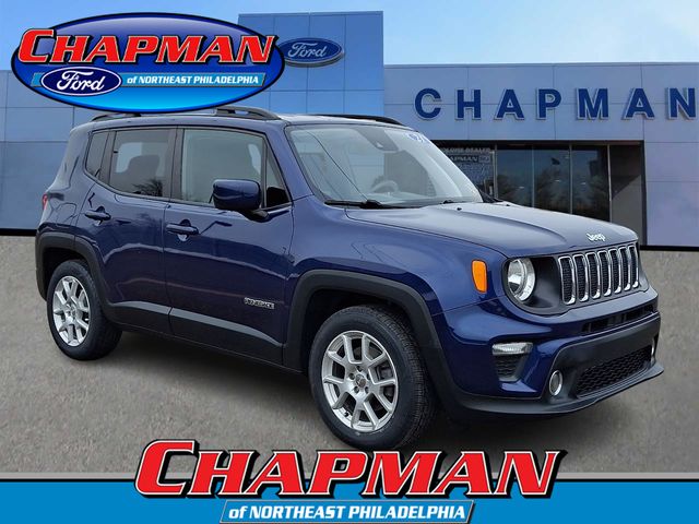 Jetset Blue Clearcoat 2021 Jeep Renegade Latitude FWD SUV / Crossover Front-Wheel Drive 9-Speed Automatic