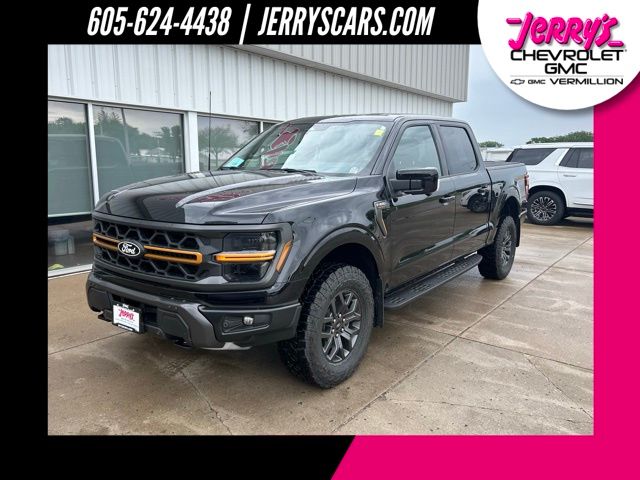 Black Metallic 2025 Ford F-150 Pickup Truck Four-Wheel Drive Automatic