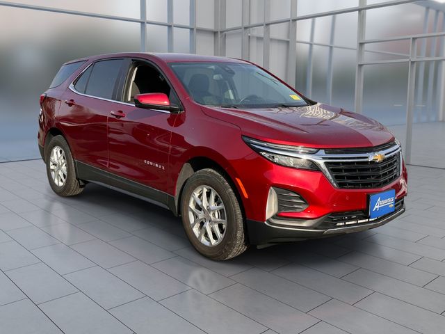Radiant Red 2023 Chevrolet Equinox LT AWD with 1LT SUV / Crossover Four-Wheel Drive 6-Speed Automatic Overdrive