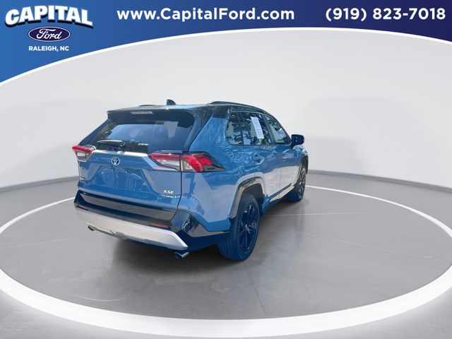 Used 2022 Blue Toyota XSE image 8