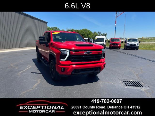 Red Hot 2024 Chevrolet Silverado 2500HD Pickup Truck Four-Wheel Drive Automatic