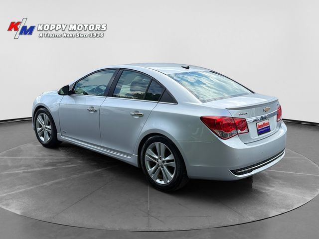 2011 Chevrolet Cruze LTZ - Silver Ice Metallic exterior view 3