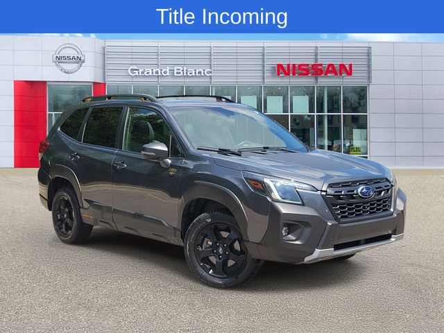Magnetite Gray Metallic 2022 Subaru Forester SUV / Crossover All-Wheel Drive Continuously Variable Transmission