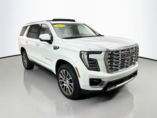 Summit White 2025 GMC Yukon SUV / Crossover Four-Wheel Drive