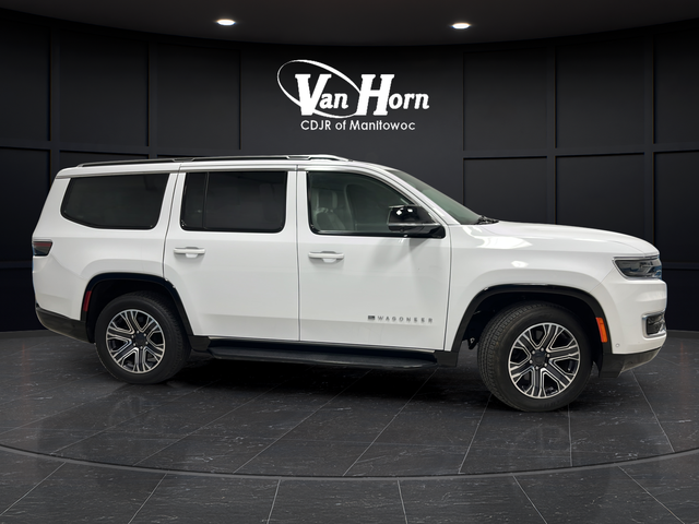 Used 2023 Bright White Clearcoat Jeep Base image 8