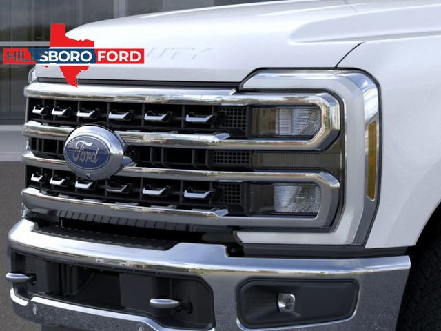 2024 Star White Metallic Tri-Coat Ford Super Duty F-250 SRW Lariat 4X4 Truck