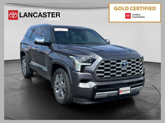 Gray 2023 Toyota Sequoia Capstone 4WD SUV / Crossover Four-Wheel Drive Automatic