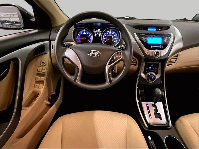 2013 Hyundai Elantra GLS Black at Klick Lewis Buick Chevrolet