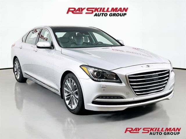 Santiago Silver Metallic 2017 Genesis G80 3.8L Sedan Rear-Wheel Drive 8-Speed Automatic