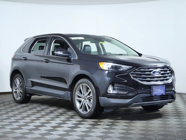 Agate Black Metallic 2024 Ford Edge Titanium AWD SUV / Crossover All-Wheel Drive 8-Speed Automatic