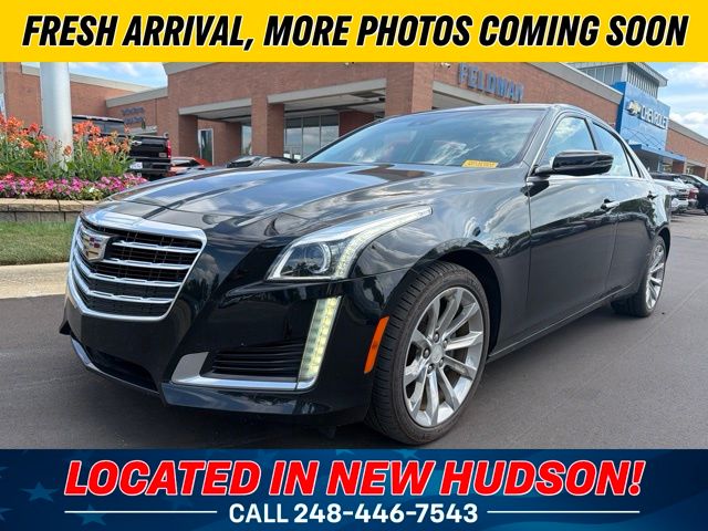 Stellar Black Metallic 2019 Cadillac CTS Sedan All-Wheel Drive 8-Speed Automatic