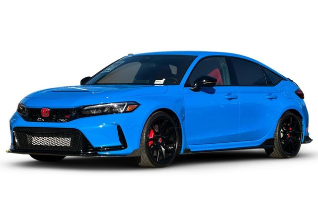 Boost Blue Pearl 2024 Honda Civic Type R FWD Hatchback Front-Wheel Drive 6-Speed Manual