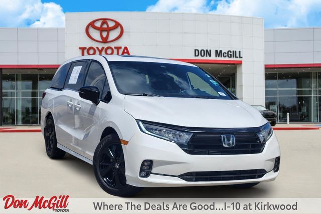 2024 Honda Odyssey Sport White at AutoSavvy Houston Southwest
