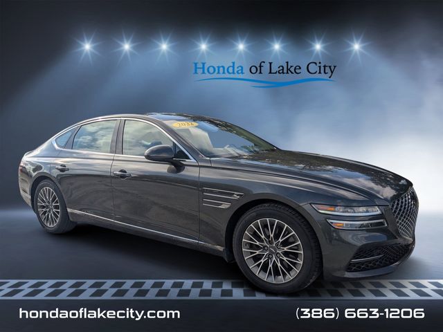Makalu Gray 2022 Genesis G80 2.5T RWD Sedan Rear-Wheel Drive 8-Speed Automatic
