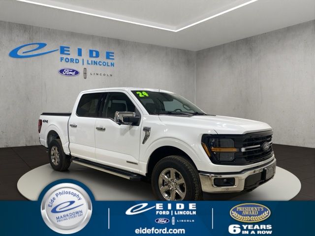 Oxford White 2024 Ford F-150 Pickup Truck Four-Wheel Drive Automatic