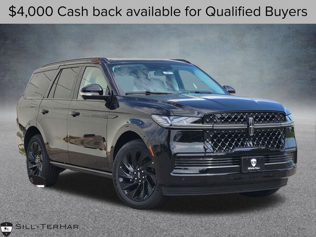 Infinite Black Metallic Clearcoat 2026 Lincoln Navigator SUV / Crossover Four-Wheel Drive Automatic