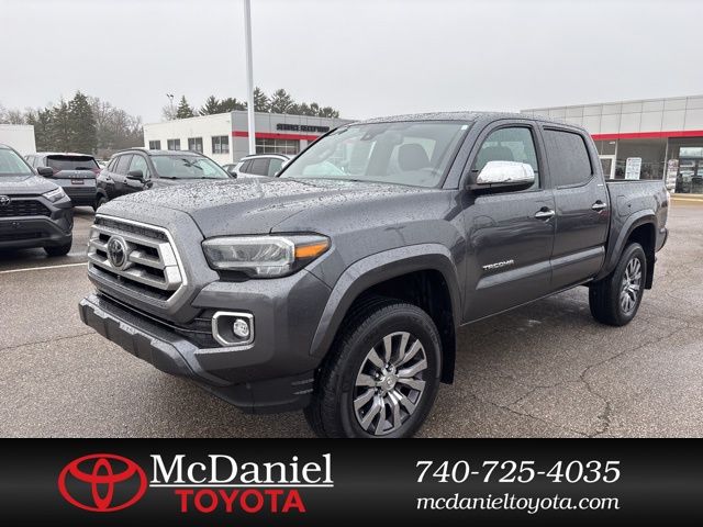 Magnetic Gray 2023 Toyota Tacoma Limited Double Cab 4WD Pickup Truck Four-Wheel Drive 6-Speed Automatic