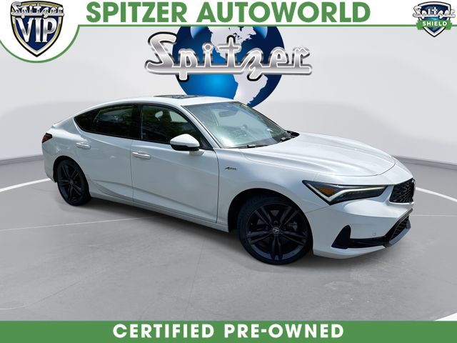 2023 Acura Integra A-Spec Tech Package White at Spitzer Acura