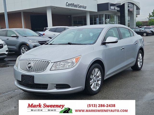 Quicksilver Metallic 2012 Buick LaCrosse Sedan Front-Wheel Drive 6-Speed Automatic