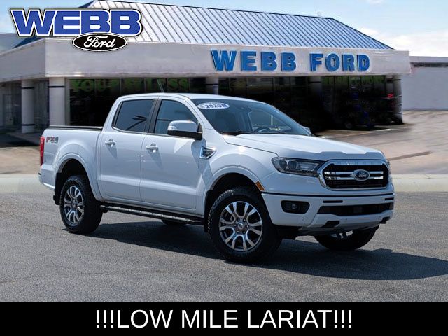 Oxford White 2020 Ford Ranger Pickup Truck Four-Wheel Drive Automatic