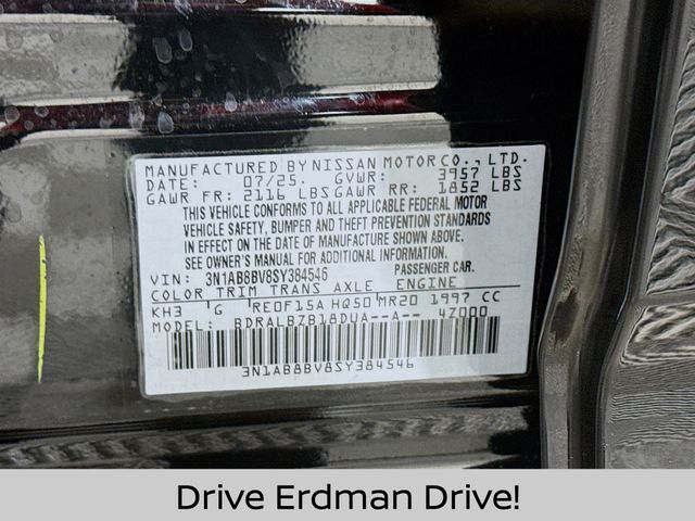 Used 2025 Nissan Sentra Sedan