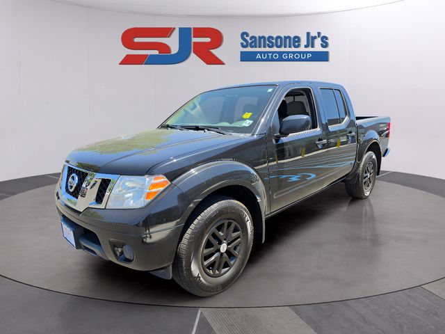 Gray (Magnetic Black Pearl) 2021 Nissan Frontier Pickup Truck Four-Wheel Drive 9-Speed Automatic