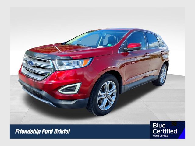 Ruby Red Metallic 2017 Ford Edge SUV / Crossover Front-Wheel Drive 6-Speed Automatic