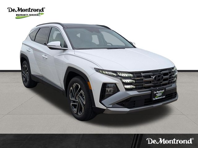 2026 Hyundai Tucson Limited White at DeMontrond Gulf Freeway