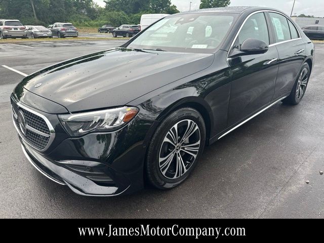 Black 2025 Mercedes-Benz E-Class Sedan All-Wheel Drive 9-Speed Automatic