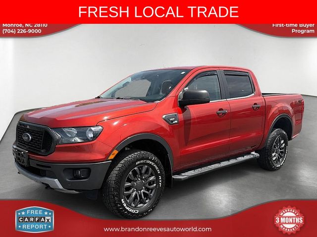 Chili Pepper Red 2019 Ford Ranger Pickup Truck Four-Wheel Drive Automatic